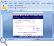 Color all or part of an equation