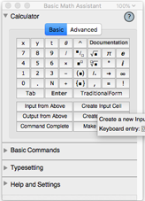 Palettes on Mathematica