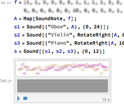 Play Music on Mathematica